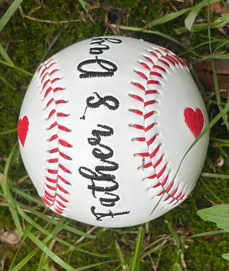 Custom Embroidered Sport Baseball & Softball - Father's Day Gift, Mother's Day Gift