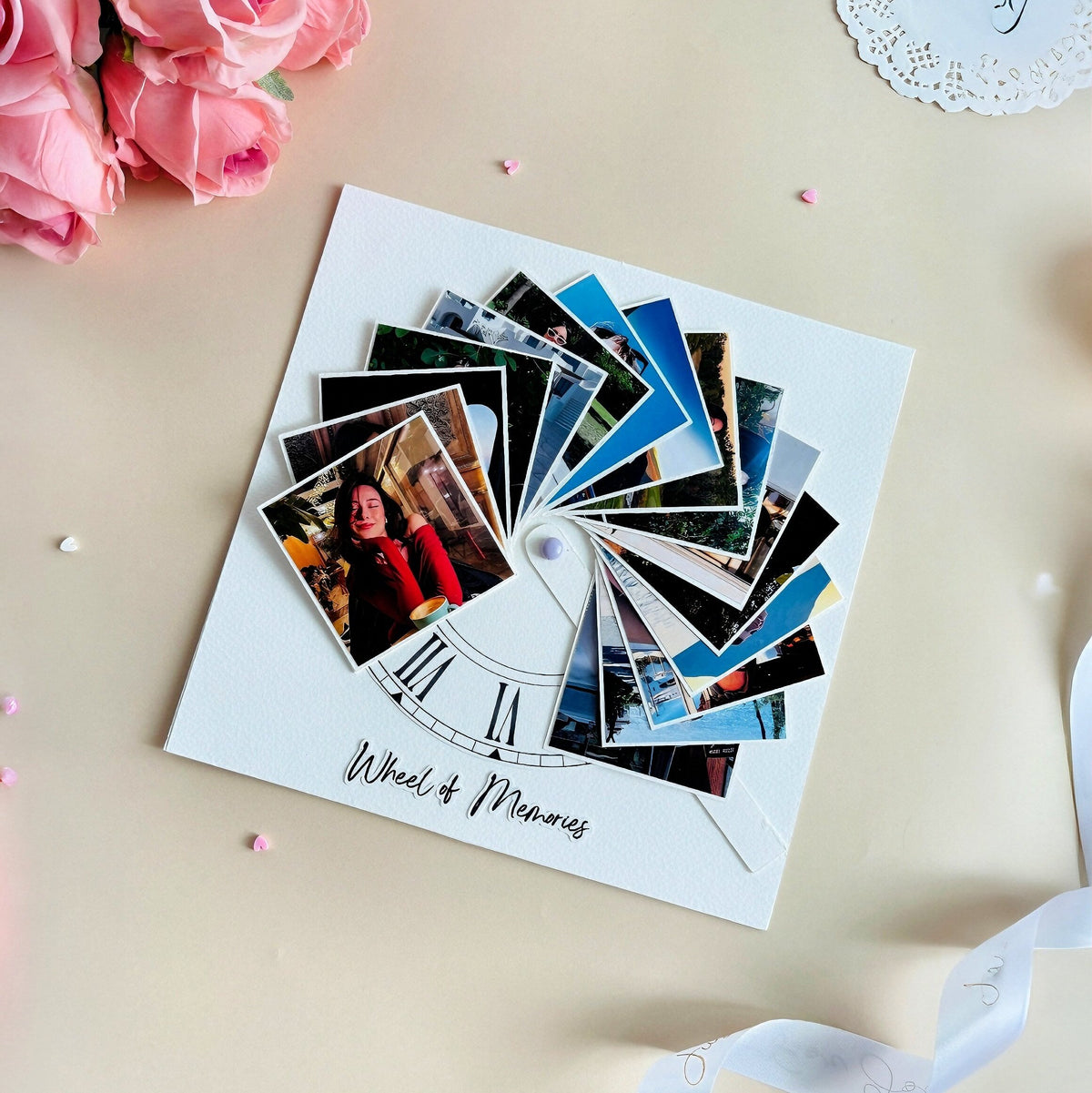 Wheel of Memories – Personalized Photo Wheel Gift for Loved Ones