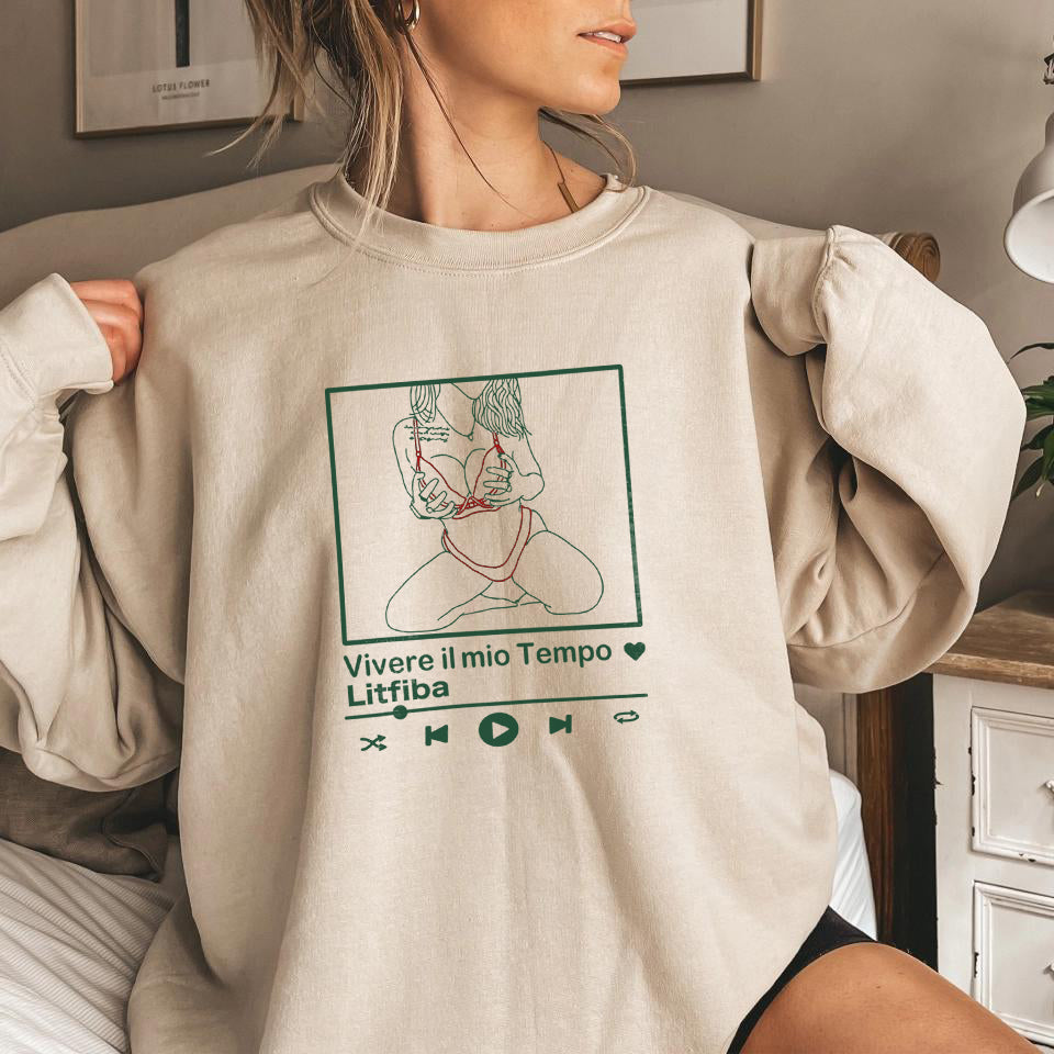 Spicy Custom embroidered Hoodie-Romantic Anniversary Keepsake Gift🍑