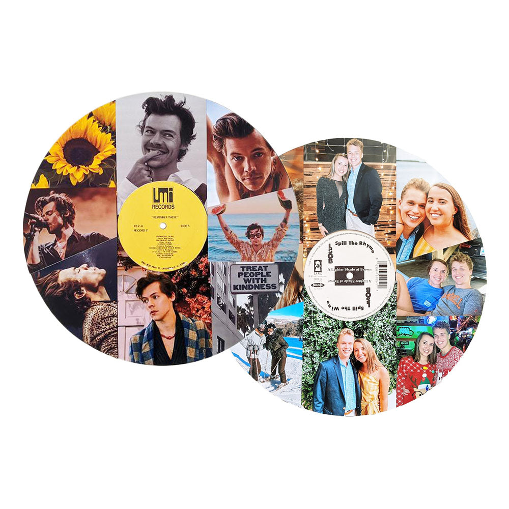 ⭐️Custom Vinyl Record Photo Collage