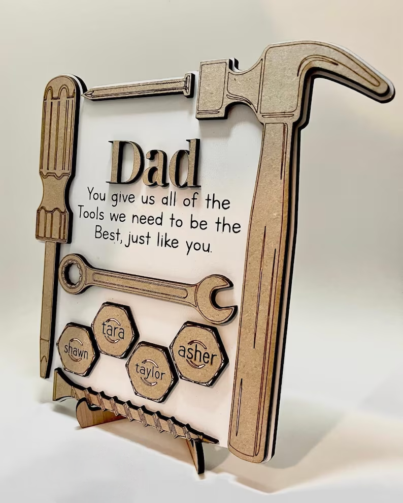 Father's Day Puzzle Sign Tools Bundle