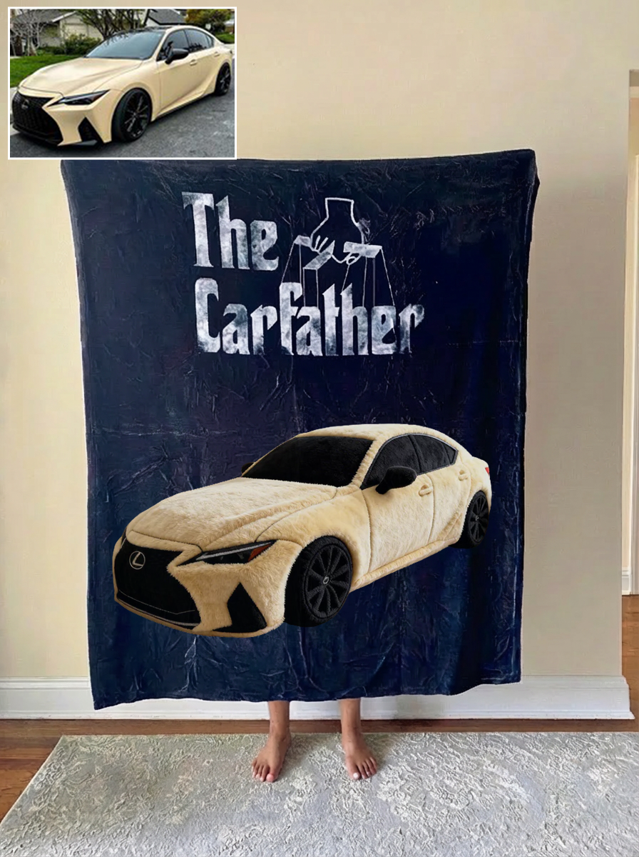 Carfather Custom Car Fleece Blanket