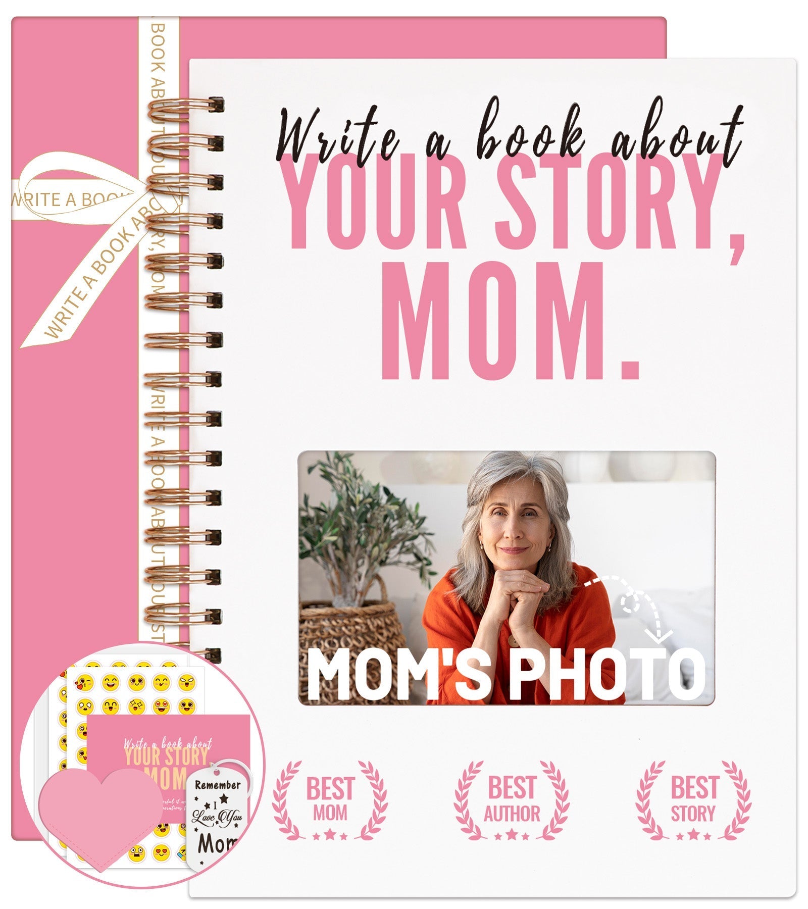 Write A Book About Your Story Mom - 6in1 Gift Set