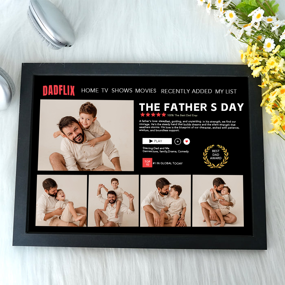 Custom Momflix Movie Photo Frames, The Best Gift For Mom, Dad, Family, And Loved Ones In 2026