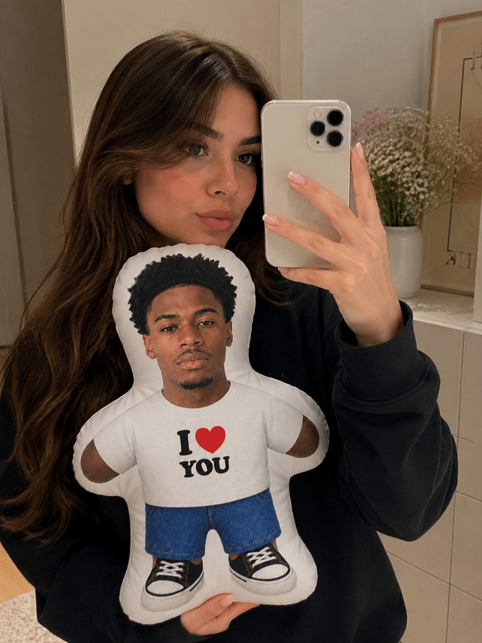 I Love You Photo Pillow