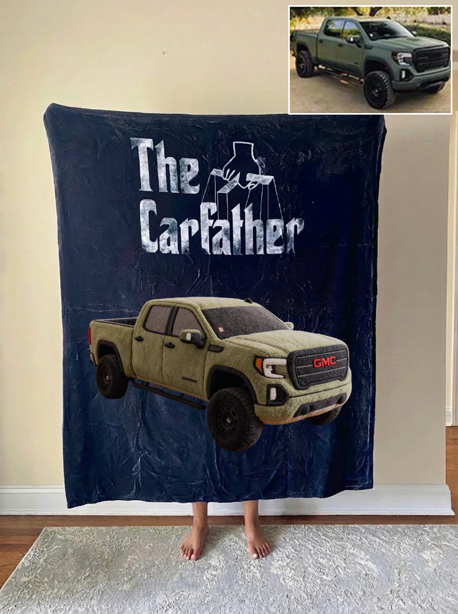 Carfather Custom Car Fleece Blanket