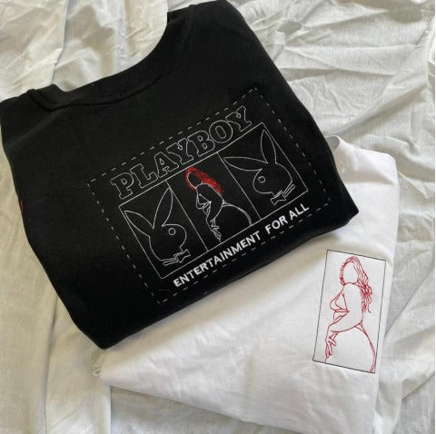Spicy Custom embroidered Hoodie-Romantic Anniversary Keepsake Gift🍑