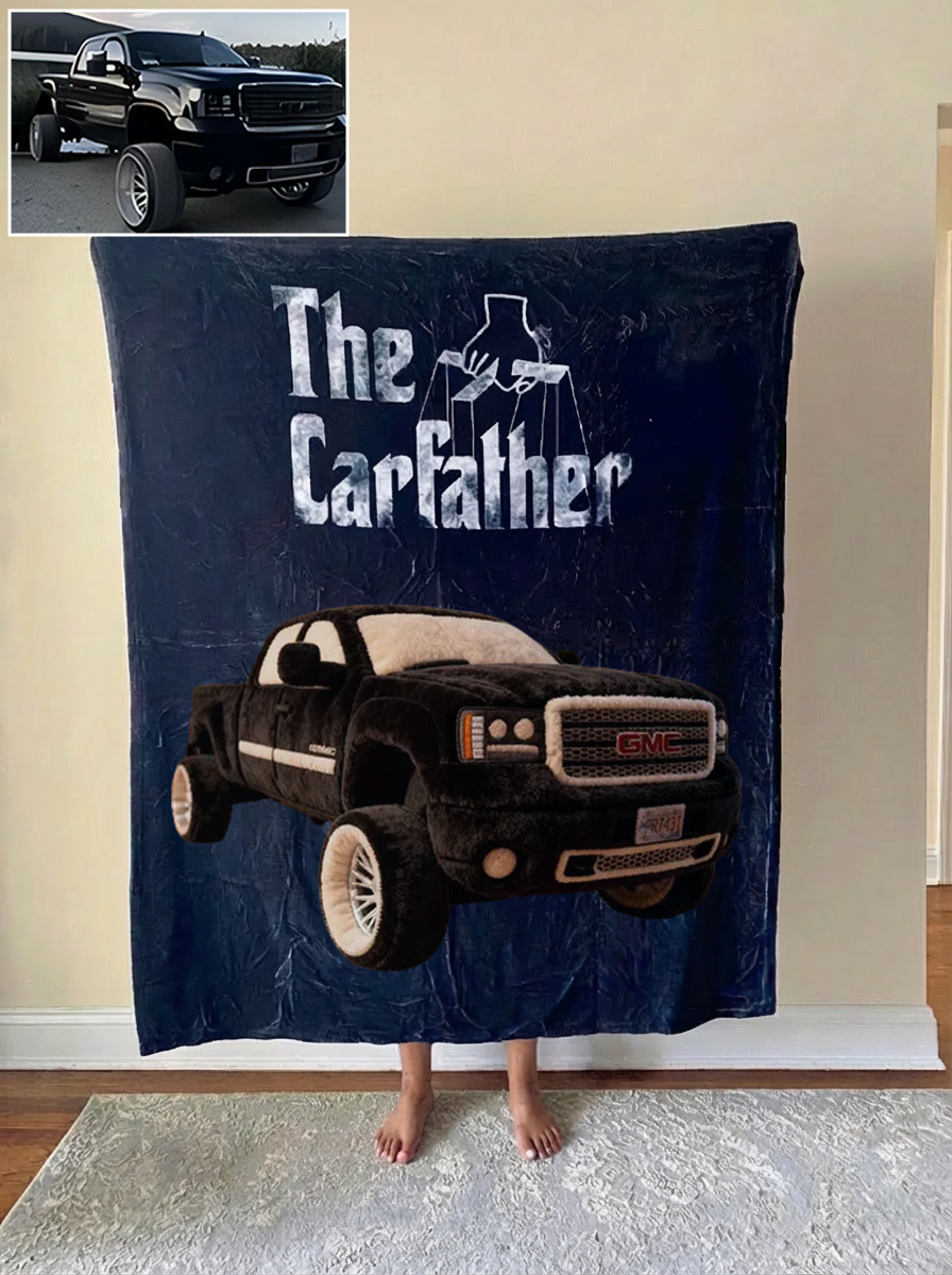 Carfather Custom Car Fleece Blanket
