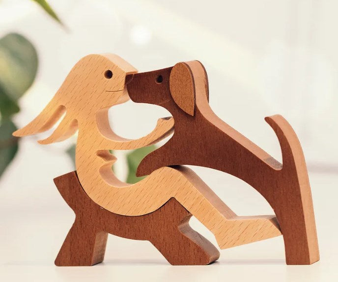 Personalized Custom Wooden Pet Carvings - The Love Between You And Your Pet