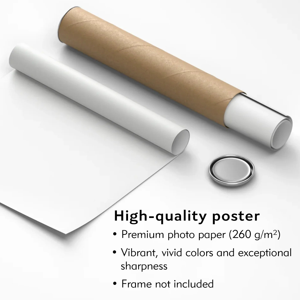 Personalized Poster "Our Cover" – A Movie Poster Depicting The Couple's Love Story