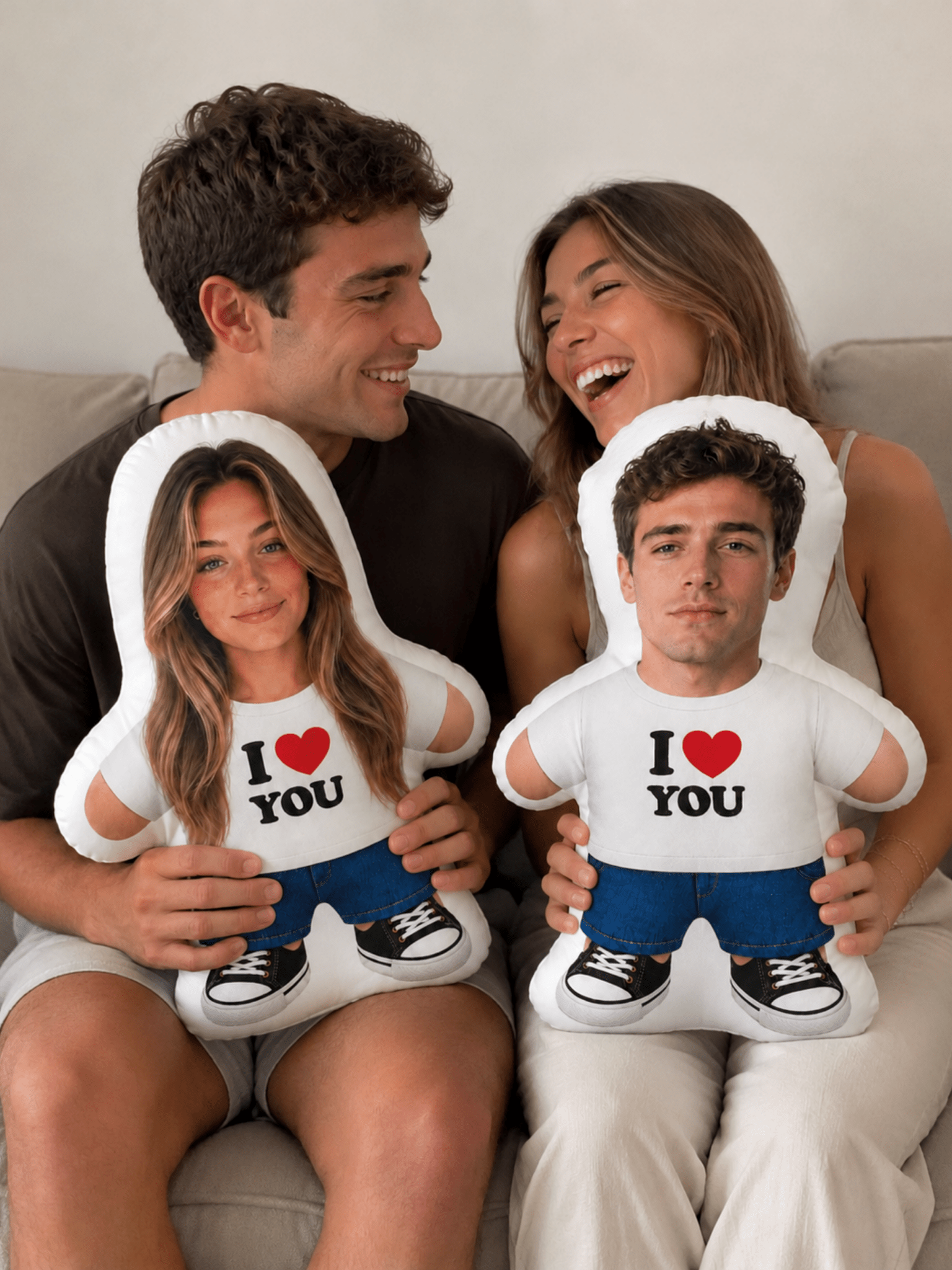I Love You Photo Pillow