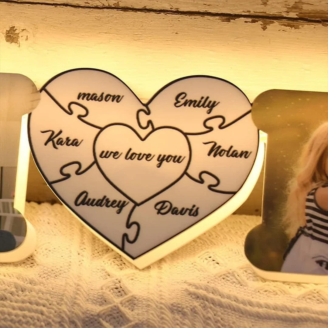 Personalized Photo Lamp Led Night Light Acrylic Lamp Mothers Day Gifts
