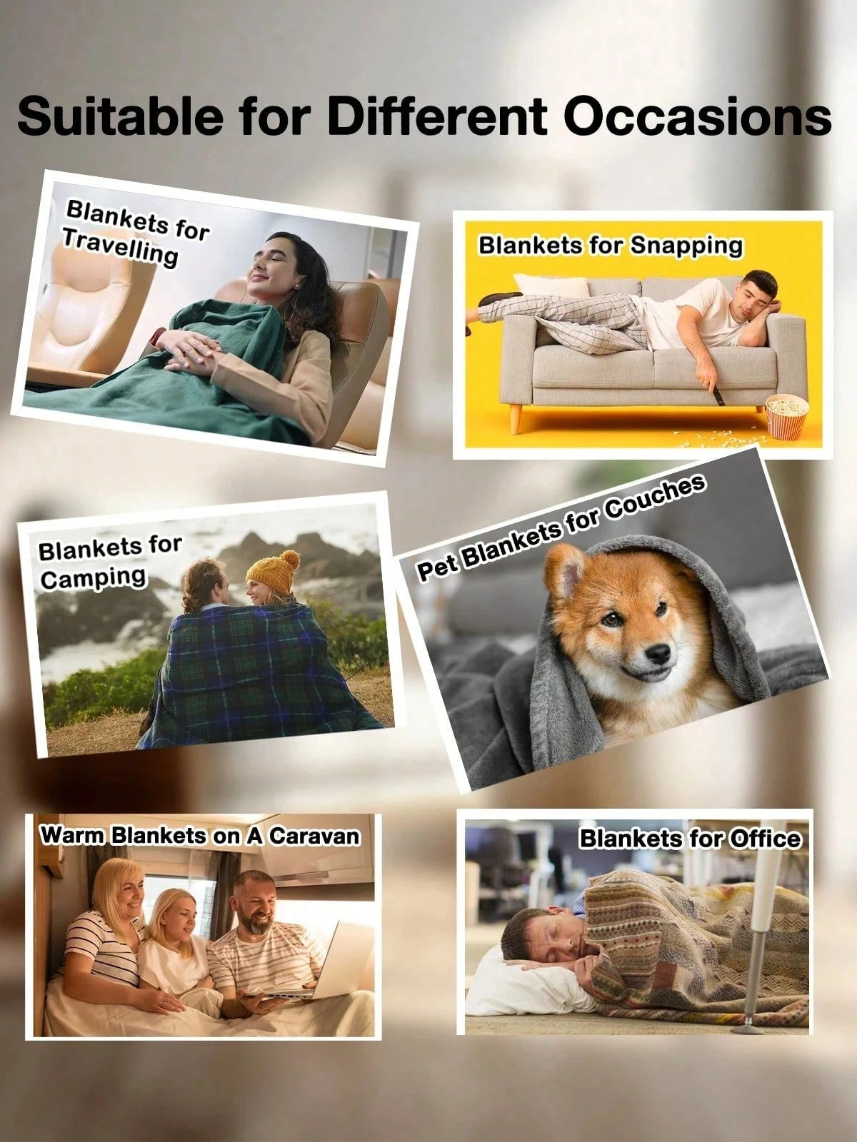 Custom Photo And Text Couple Collage Flannel Throw Blanket-Birthday Anniversary Wedding Holiday Gift