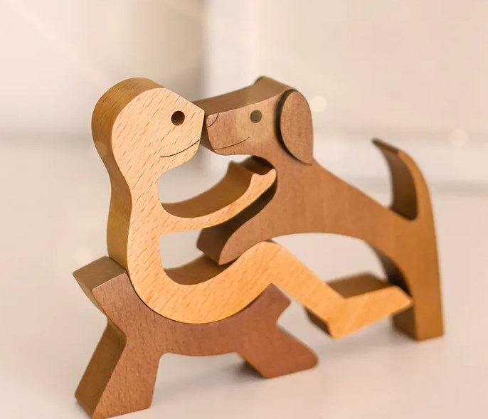 Personalized Custom Wooden Pet Carvings - The Love Between You And Your Pet