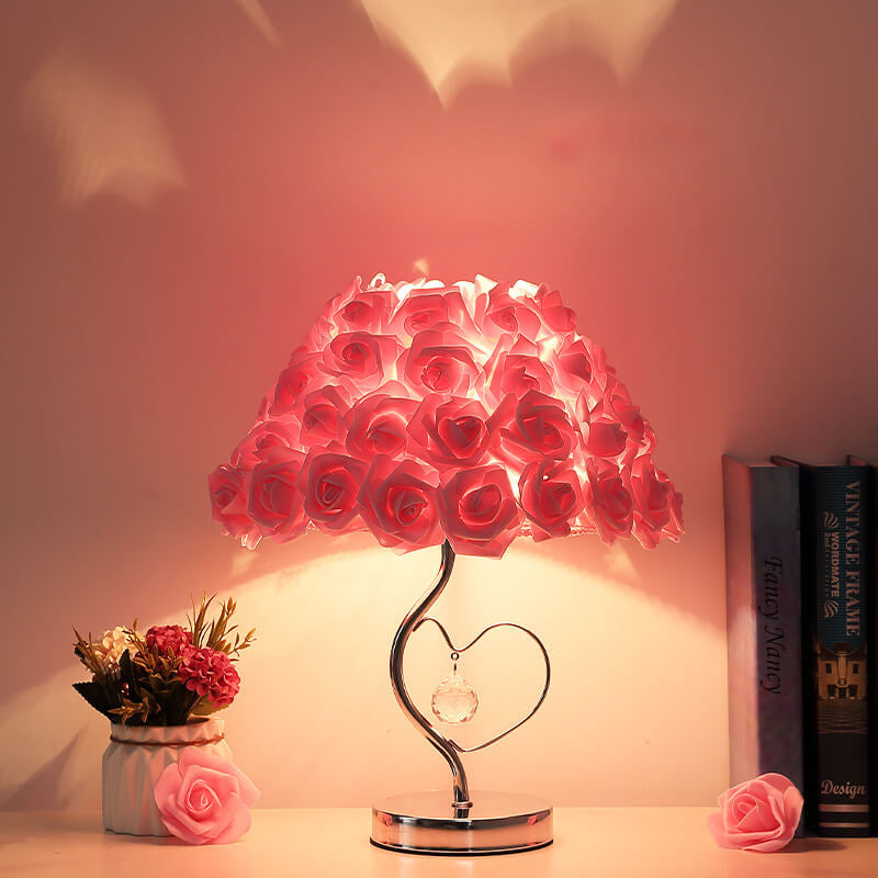 Custom Rose Bouquet Lamp Night Light Decoration for Home Valentine's Day Wedding