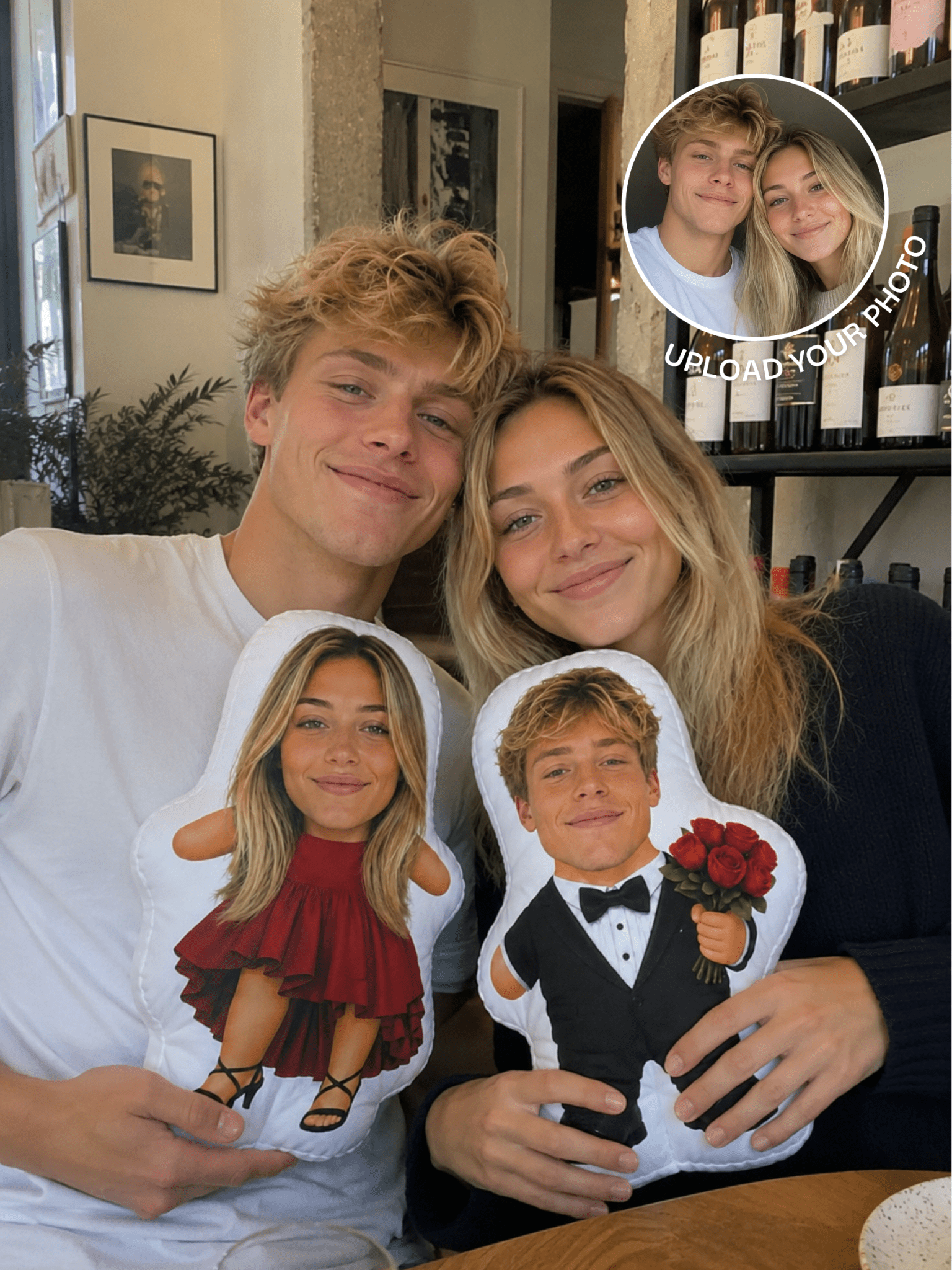 Boyfriend & Girlfriend Pillow