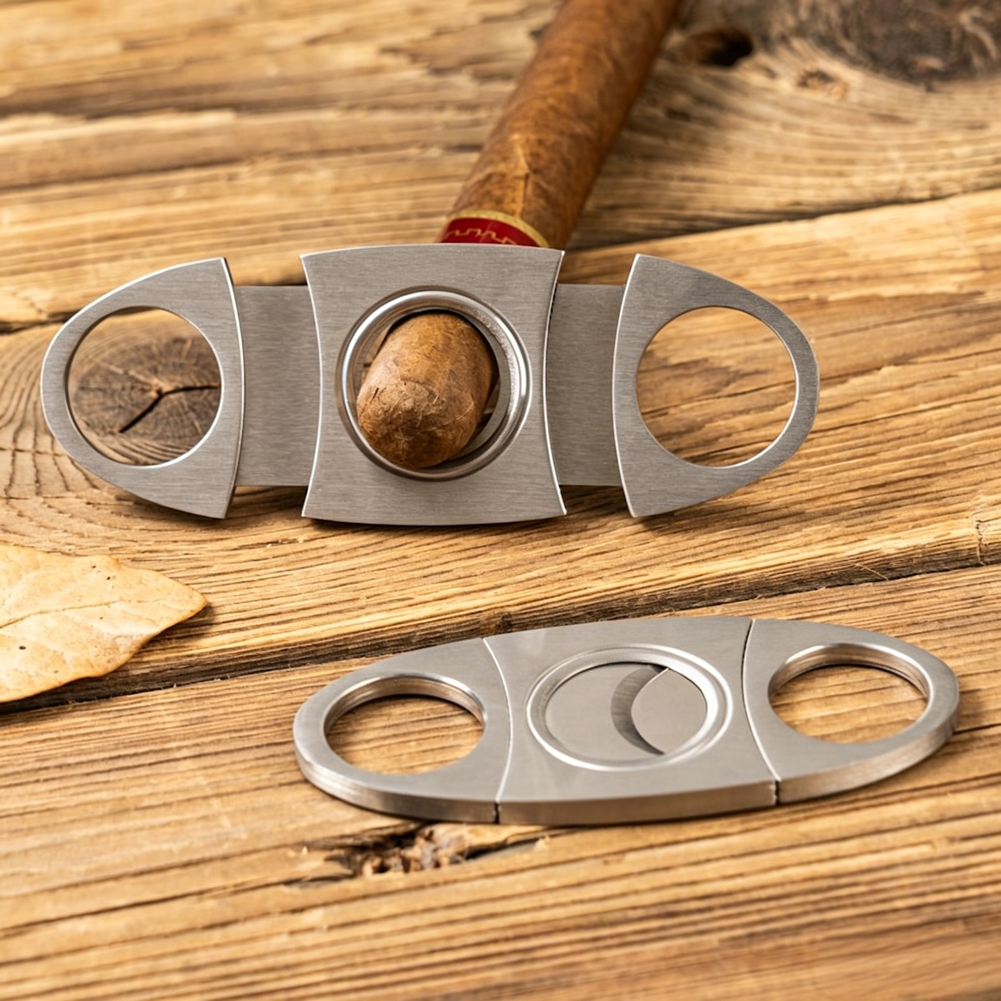 Personalized Name Walnut Cigar Ash Tray Set(Without Cigar)