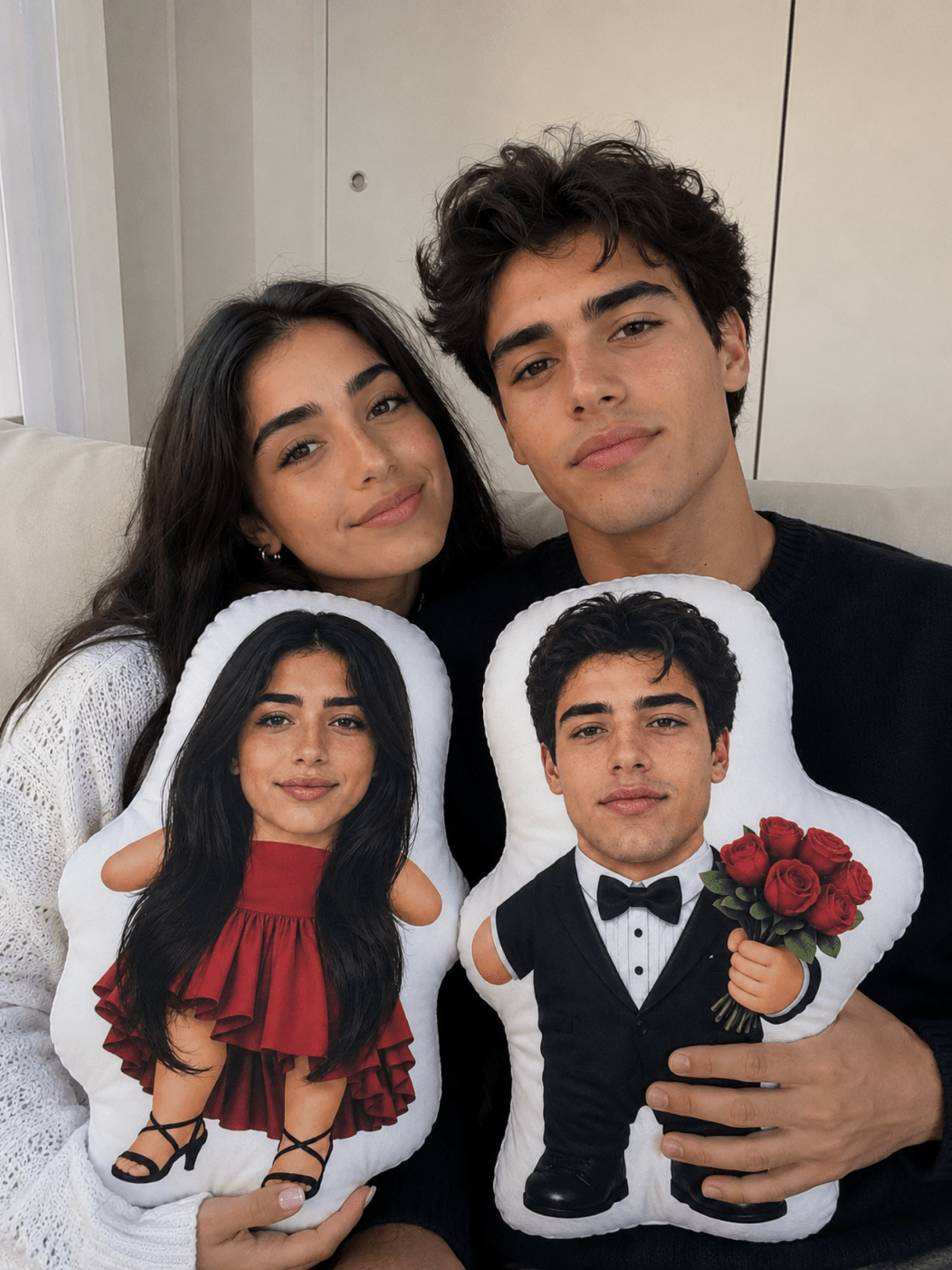 Boyfriend & Girlfriend Pillow