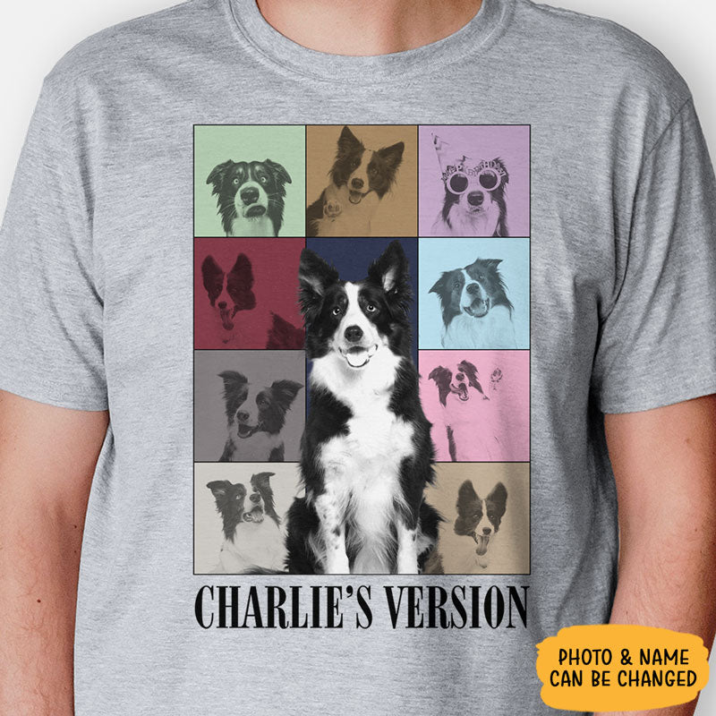 Custom Eras Tour Style Shirt/Sweatshirt/ Hoodie, Personalized Gift For Pet Lovers, Custom Photo For Lovers.