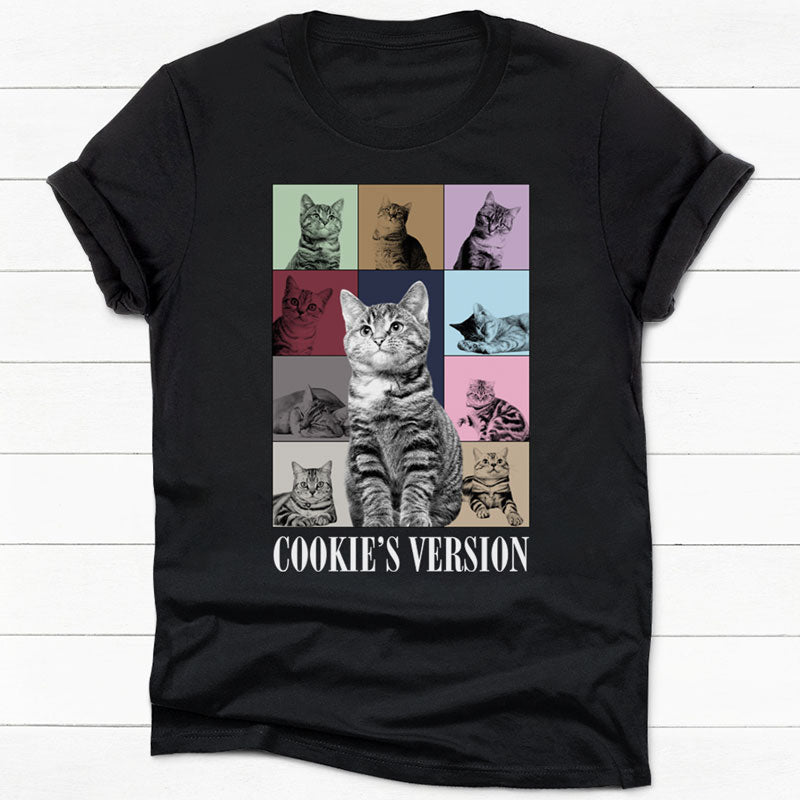Custom Eras Tour Style Shirt/Sweatshirt/ Hoodie, Personalized Gift For Pet Lovers, Custom Photo For Lovers.