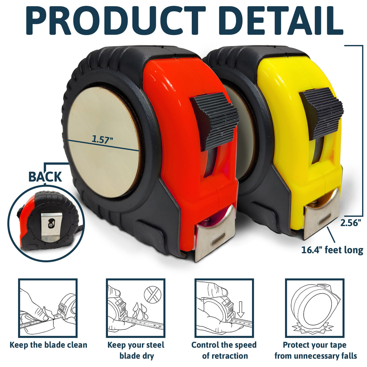 Custom Photo No One Measures Up To You - Gift For Father - Personalized Tape Measure (Customized free)