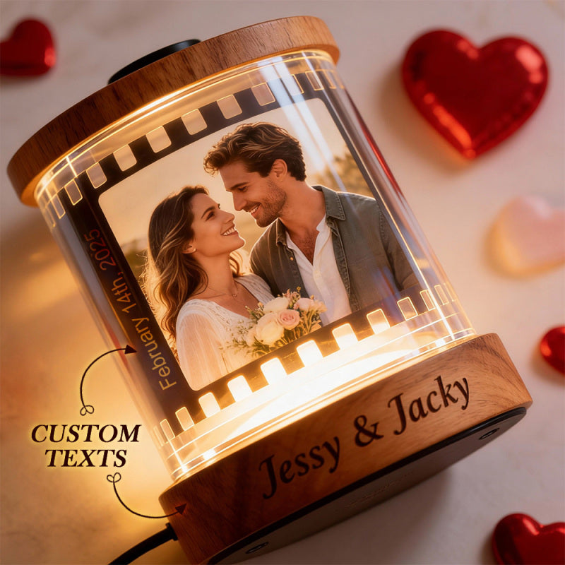 Personalizedmusic Film Night Light With Engraving Option – The Perfect Valentine's Day Gift For Couples