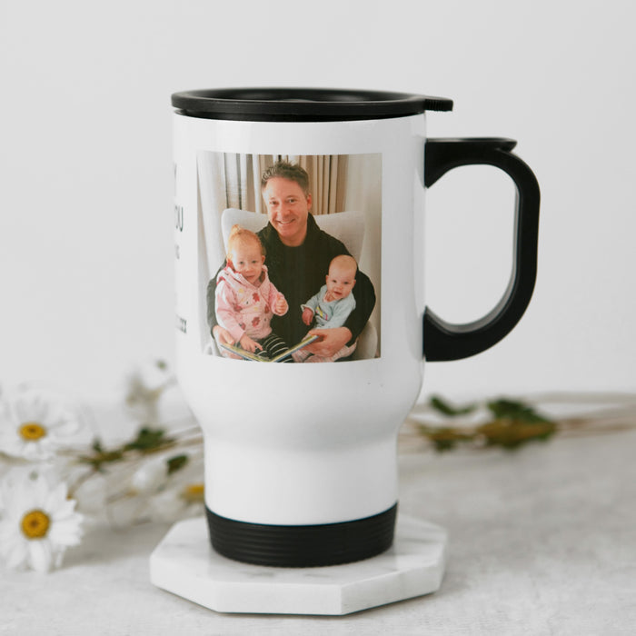 Photo Printed Stainless Steel Insulated Travel Mug 440 ml