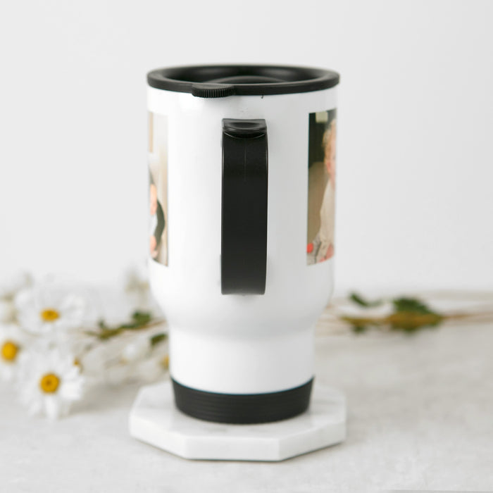 Photo Printed Stainless Steel Insulated Travel Mug 440 ml