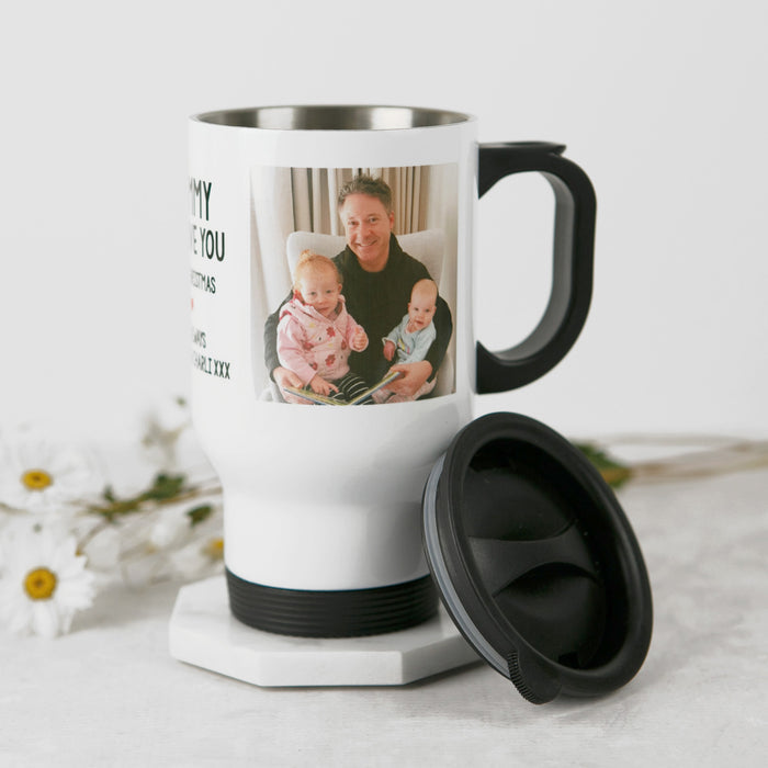 Photo Printed Stainless Steel Insulated Travel Mug 440 ml