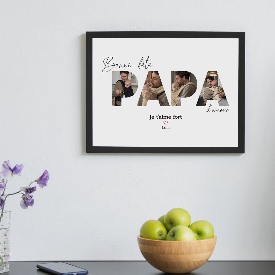 Happy Father's Day - Personalized Poster