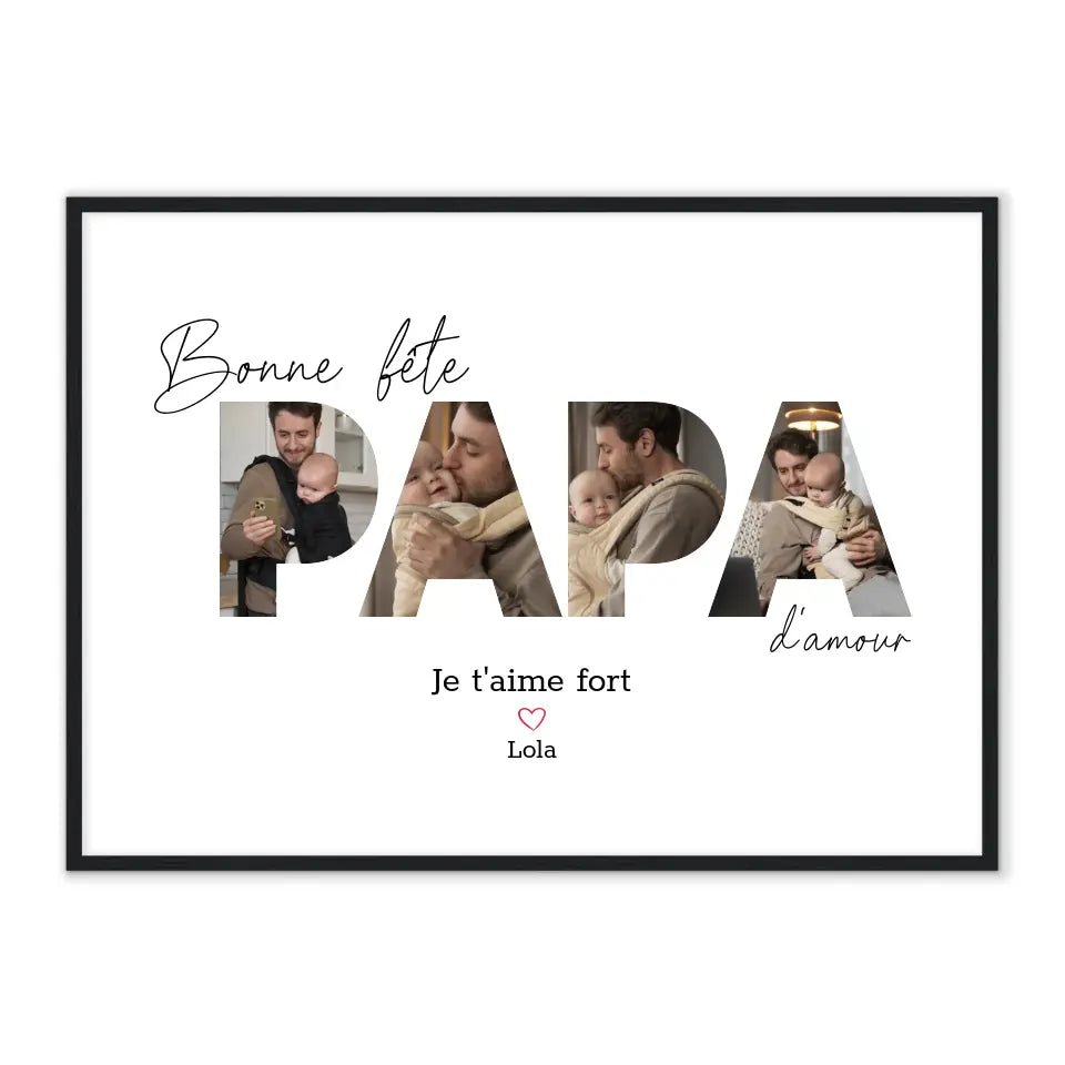 Happy Father's Day - Personalized Poster