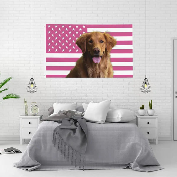Custom Photo USA Flag