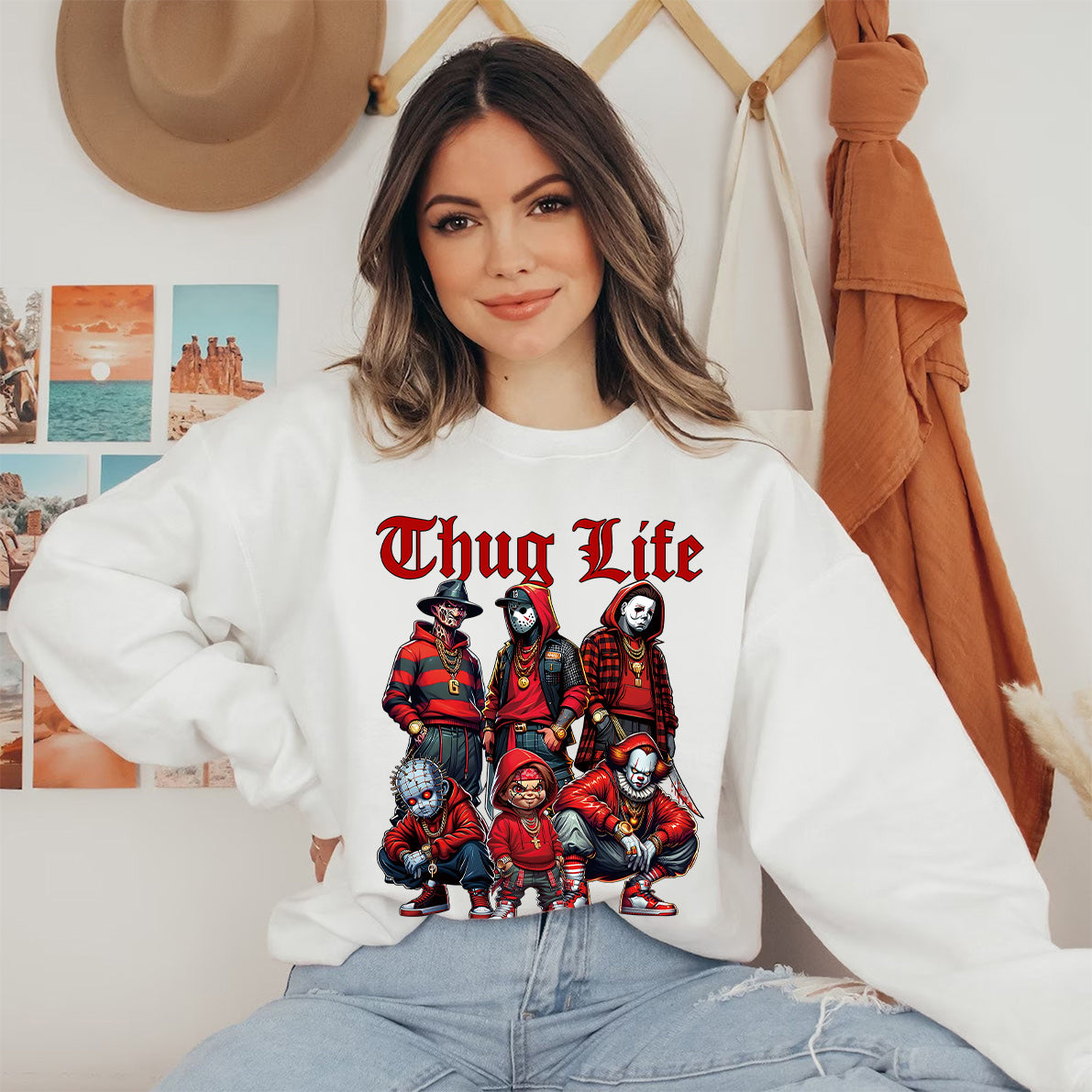 Halloween Vintage Style Sweatshirt/Hoodie