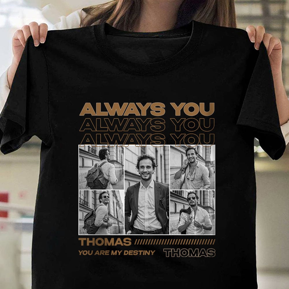 Klamay™ Unique Custom Photo Tee 💗 Crewneck 💗 Hoodie