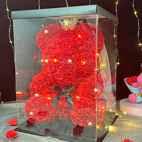 💕Valentine's Day Rose Teddy Bear