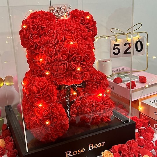 💕Valentine's Day Rose Teddy Bear
