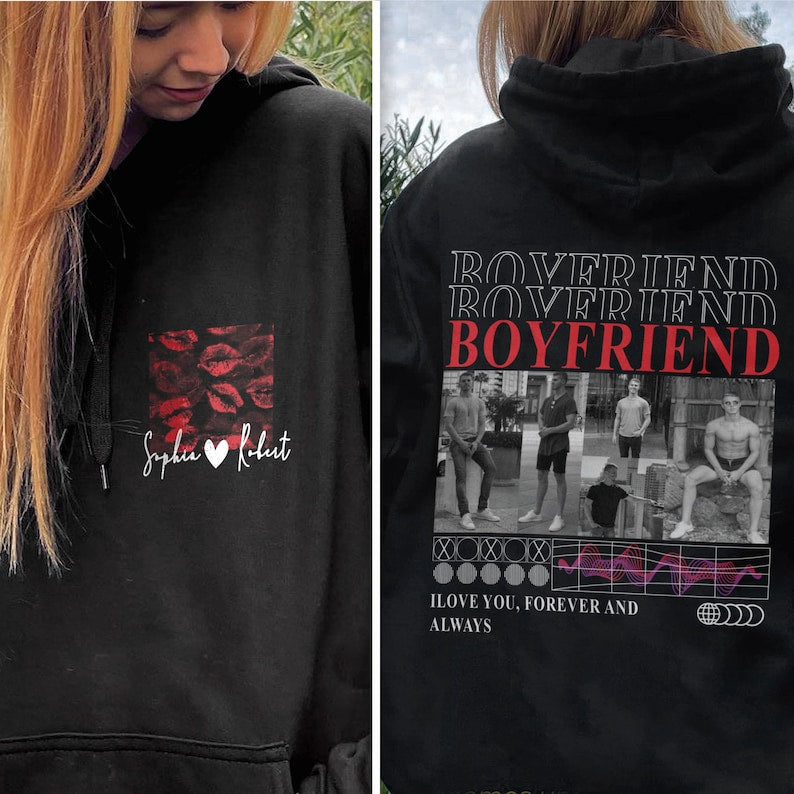 Personalized Photo Hoodie Gifts for Girlfriends