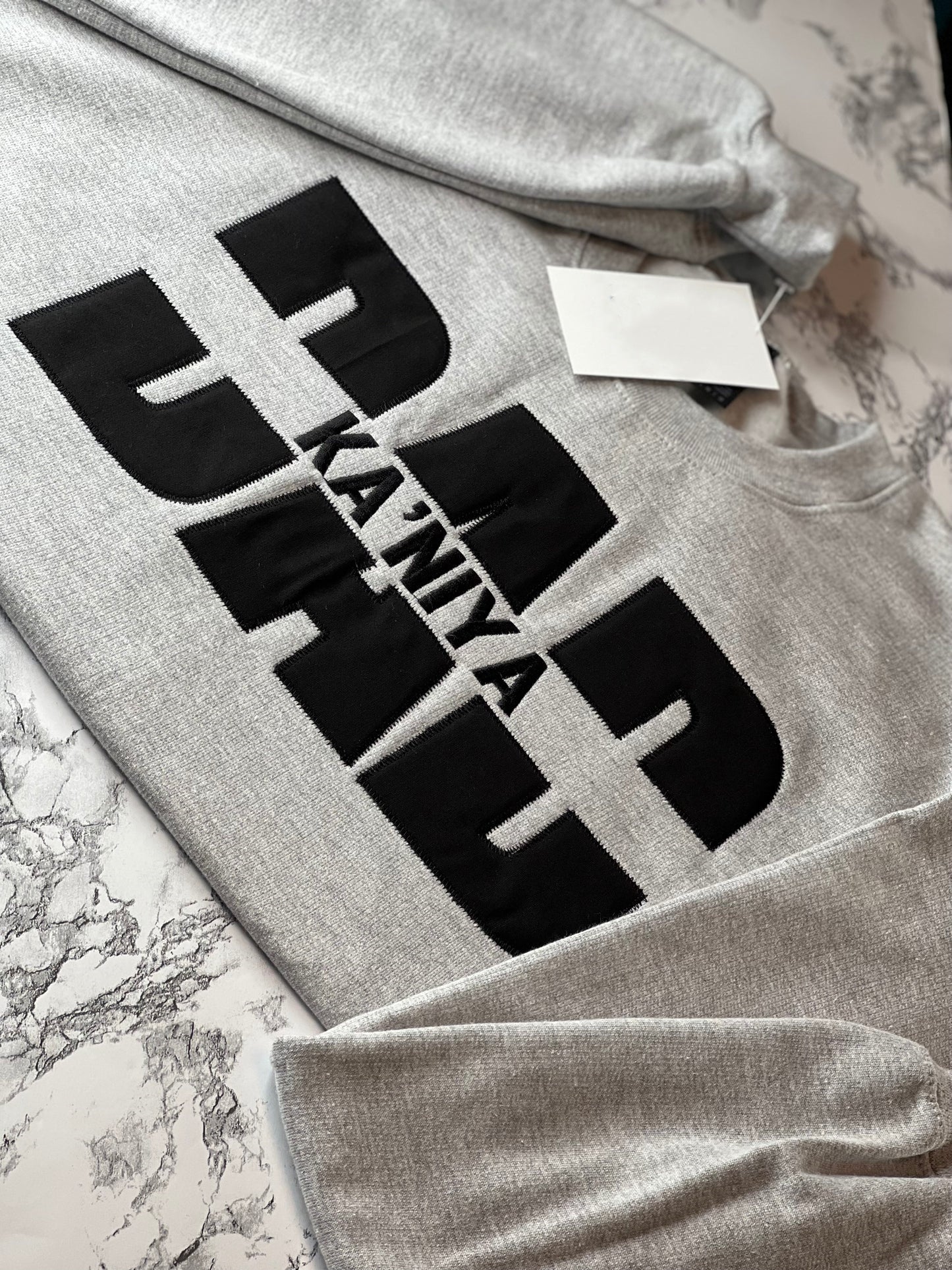 Custom DAD/KIDS Embroidered Crewneck
