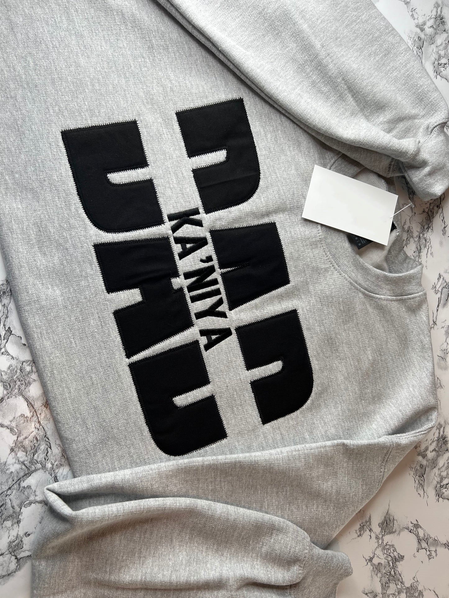 Custom DAD/KIDS Embroidered Crewneck
