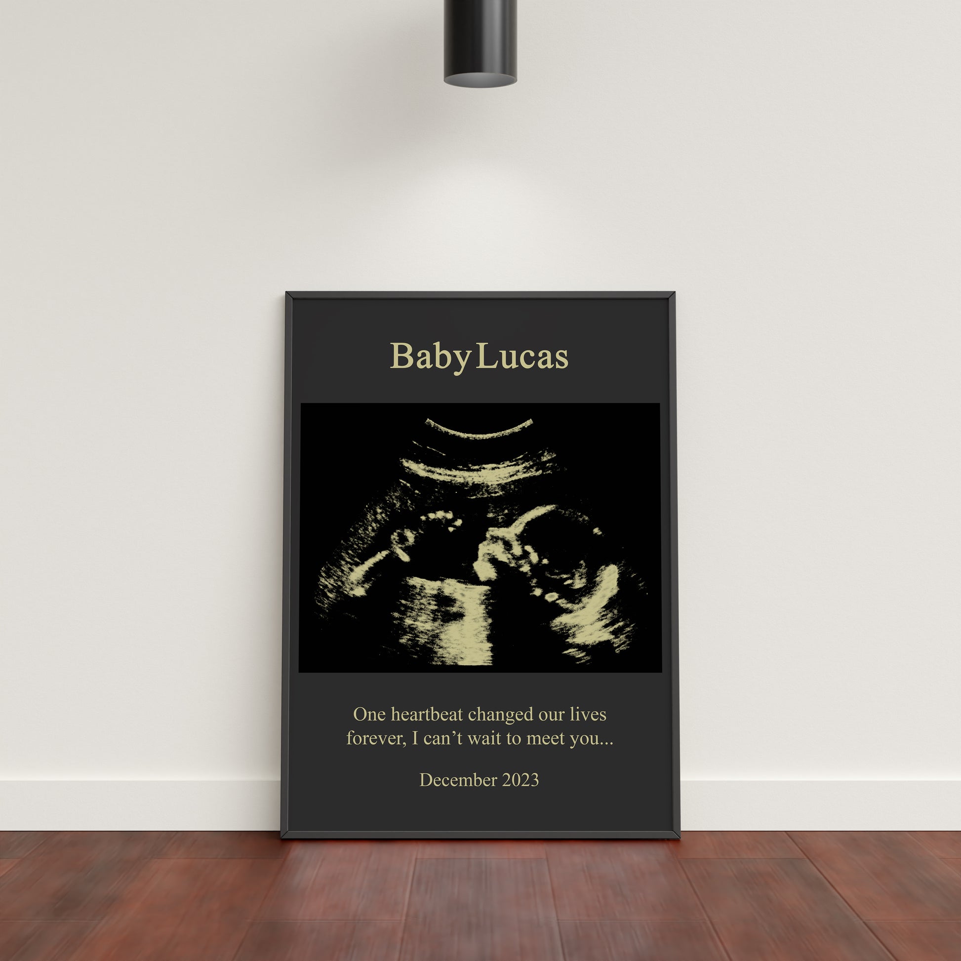 Customised Baby Ultrasonic Art Photo Frame