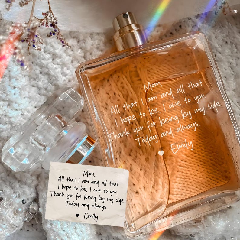 Custom Mom Refillable Perfume Bottle Gift For Mom