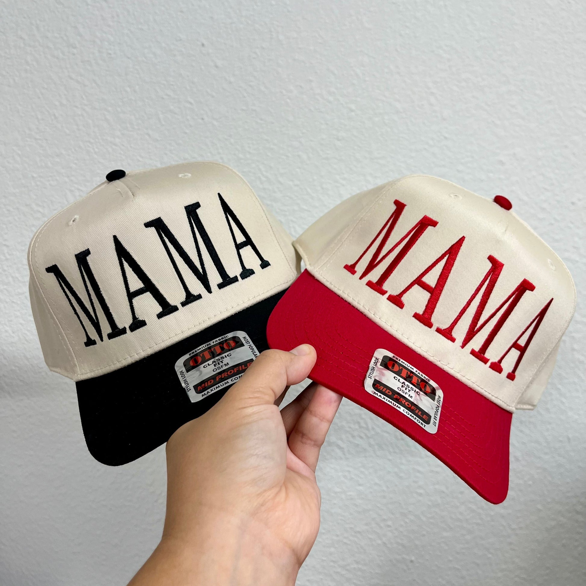 Custom MAMA Embroidered Hat
