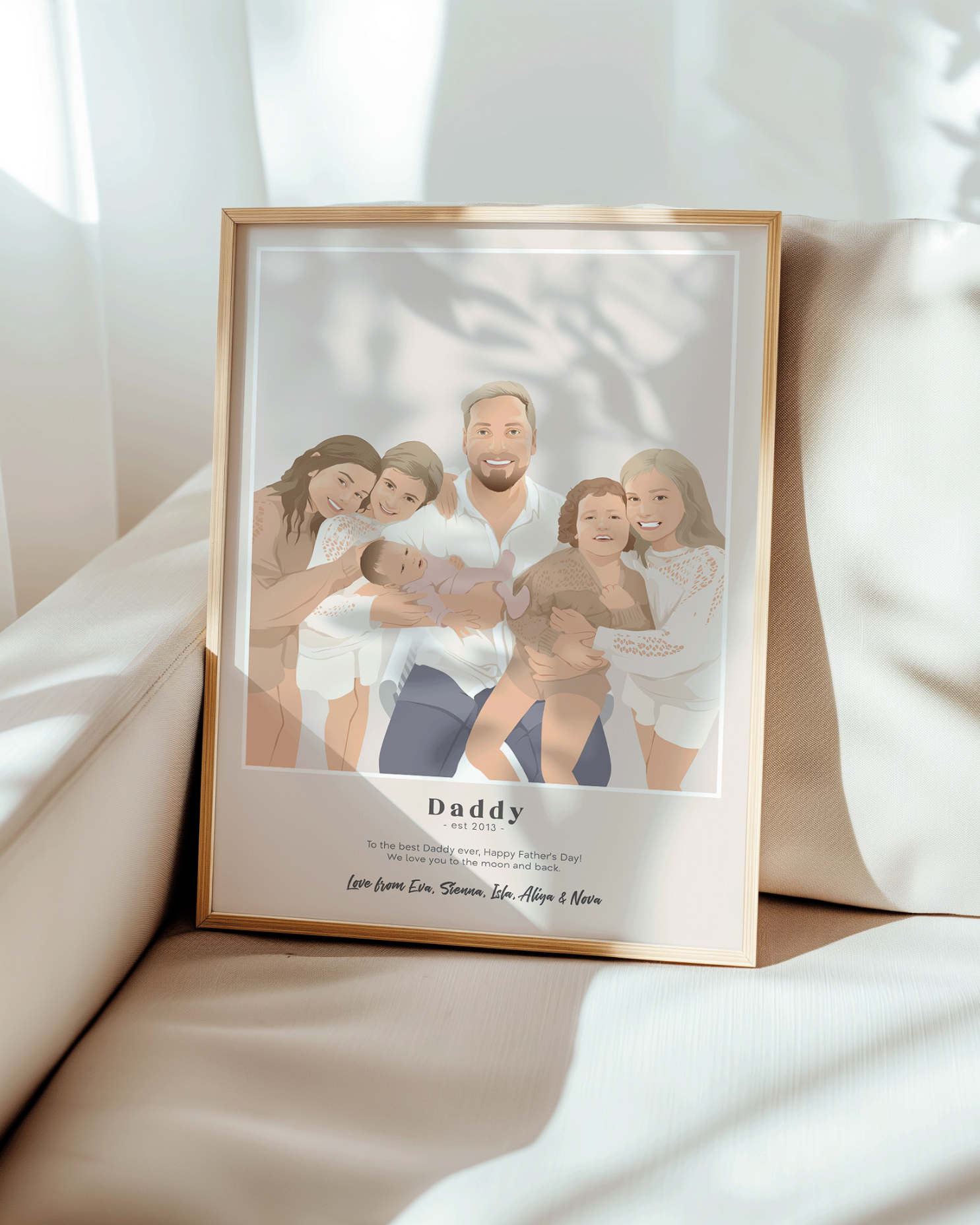 Personalised Dad Poster