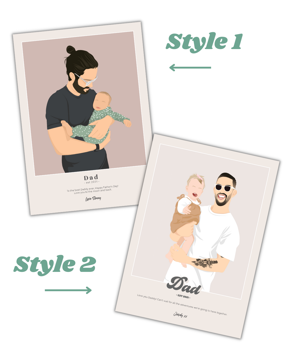 Personalised Dad Poster