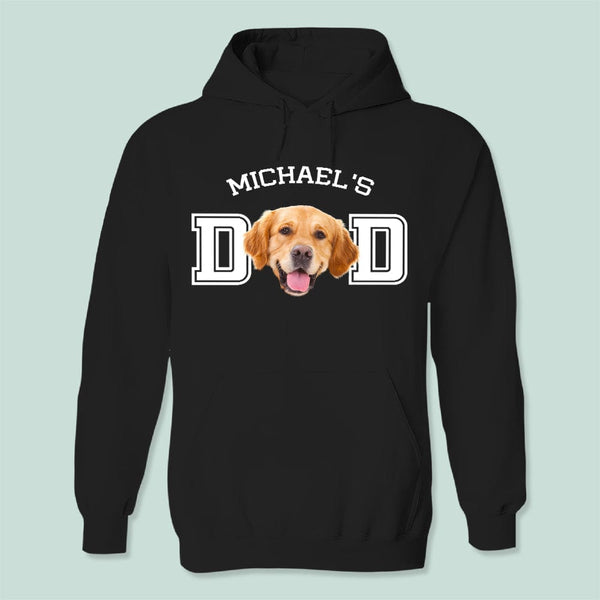 Custom Photo Dog Cat Dad Shirt, Father's Day Gift