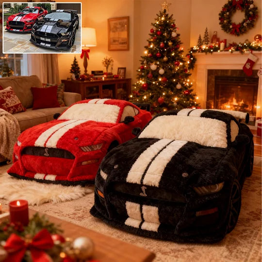Custom Muscle Car Pillow – Personalized Classic Car Gift for Car Lovers