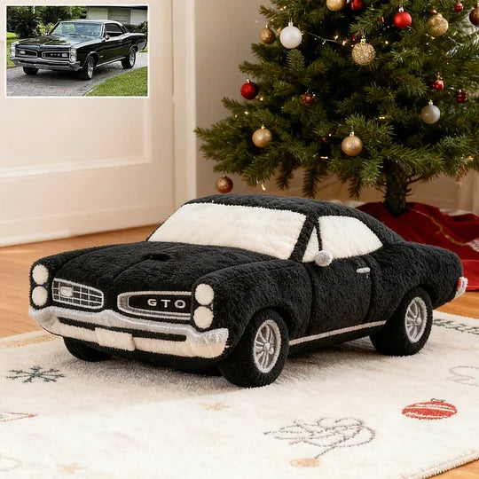 Classic Pontiac GTO Muscle Car Pillow – Retro Car Lovers Gift