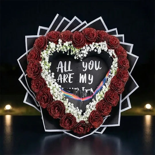 Everlasting Glitter Roses - Burnaway Edition❤️‍🔥