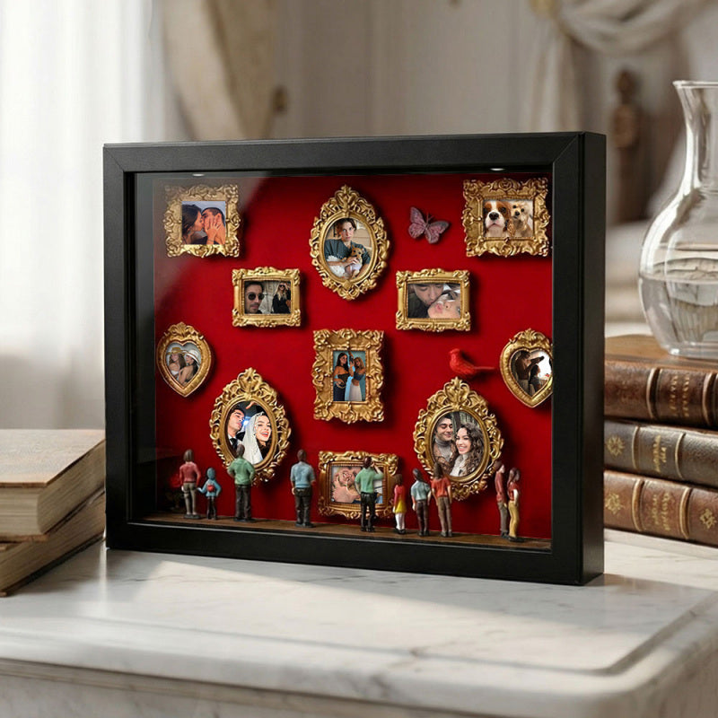 Custom Mini Museum of Us Frame Meaningful Gift Valentine's Day Anniversary Gift