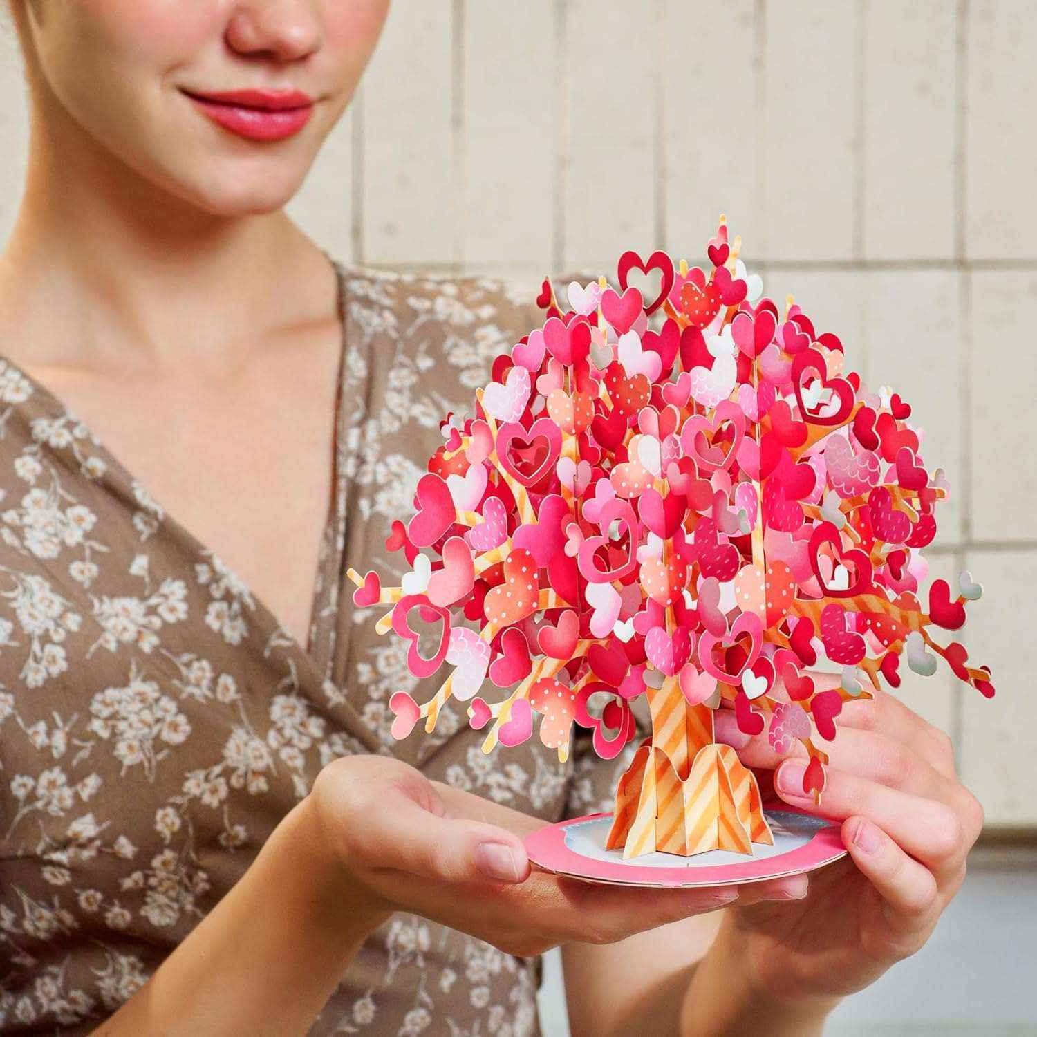 Heart Tree Oversized Pop Up Card